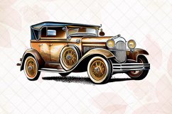 Old Classic Car Retro Vintage Sublimation Product Image 4