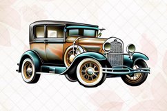 Old Classic Car Retro Vintage Sublimation Product Image 3