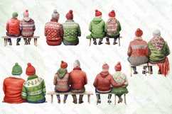 Winter Old Couple In Love Sublimation Bundle Product Image 3