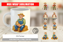 Mug Wrap Old Farmer Product Image 1