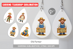 Earring Old Farmer Product Image 1