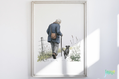 Old Friends Clipart Sublimation Product Image 2