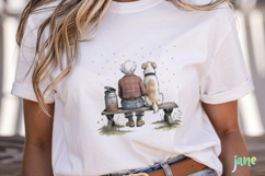 Old Friends Clipart Sublimation Product Image 5