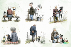 Old Friends Clipart Sublimation Product Image 2