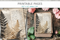 antique paper texture, vintage ephemera Product Image 3