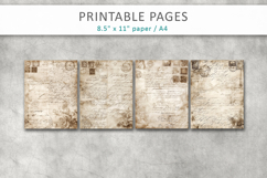 vintage letters junk journal pages Product Image 2