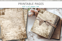 vintage letters junk journal pages Product Image 4