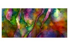 Abstract Watercolor Wavy Mug Sublimation Designs Product Image 2