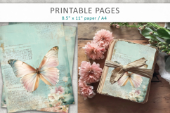 vintage butterfly junk journal Product Image 4
