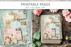 antique postcards, scrapbook paper Product Image 3