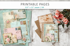 antique postcards, scrapbook paper Product Image 6