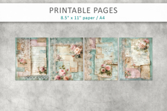 vintage romantic junk journal Product Image 2