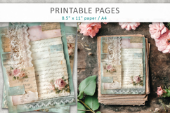 vintage romantic junk journal Product Image 3