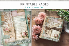 vintage romantic junk journal Product Image 4