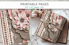 torn paper texture, scrapbook paper Product Image 4