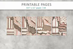 torn paper texture, aged paper background Product Image 2