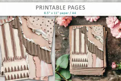 torn paper texture, aged paper background Product Image 3