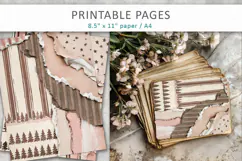 torn paper texture, aged paper background Product Image 5