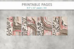 journal pages, aged paper background Product Image 2
