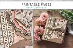 journal pages, grunge paper background Product Image 4