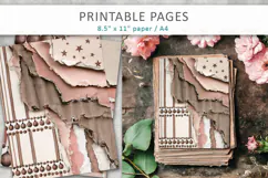grunge paper background, scrapbook paper Product Image 3
