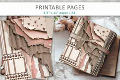 grunge paper background, scrapbook paper Product Image 4