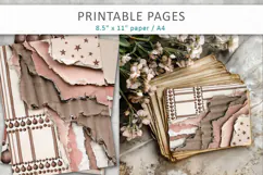 grunge paper background, scrapbook paper Product Image 5