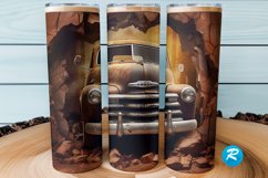 Old Pickup Cracked Hole 20oz/30oz Skinny Tumbler Product Image 1