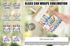 Old School Cool Glass Can Product Image 1