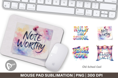 Old School Cool Mouse Pad Product Image 1