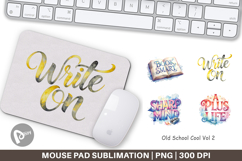 Old School Cool Mouse Pad Product Image 1