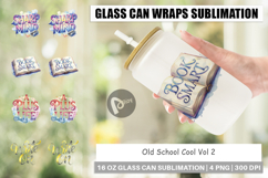 Old School Cool Glass Can Product Image 1