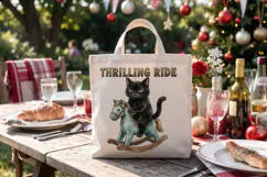 Old-School Toyshop Cat Antics Sublimation Product Image 14