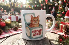 Old-School Toyshop Cat Antics Sublimation Product Image 16