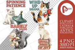 Old-School Toyshop Cat Antics Sublimation Product Image 1