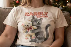 Old-School Toyshop Cat Antics Sublimation Product Image 4