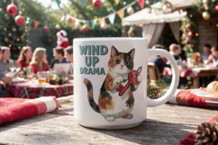Old-School Toyshop Cat Antics Sublimation Product Image 10
