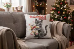 Old-School Toyshop Cat Antics Sublimation Product Image 15