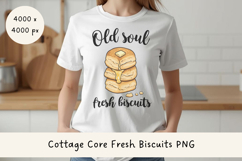 Old Soul Fresh Biscuits PNG | Cottagecore Clipart Product Image 1