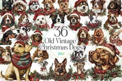 Old Vintage Christmas Sublimation Product Image 1