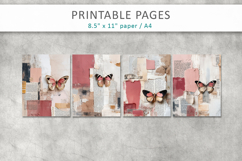 vintage paper texture, scrapbook elements Product Image 2