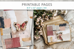 vintage paper texture, scrapbook elements Product Image 3