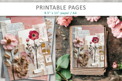 botanical collage, vintage floral Product Image 3