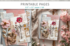 botanical collage, vintage floral Product Image 6