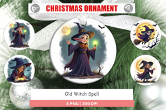 Ornament Halloween Witch Spell Product Image 1