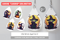 Earring Halloween Witch Spell Product Image 1