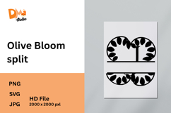 Olive Bloom Split Product Image 1