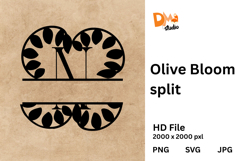 Olive Bloom Split Product Image 1