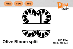 Olive Bloom Split Product Image 1