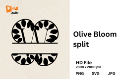 Olive Bloom Split Product Image 1